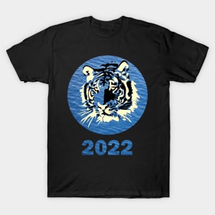 Chinese New Year Tiger Of Water 2022 T-Shirt